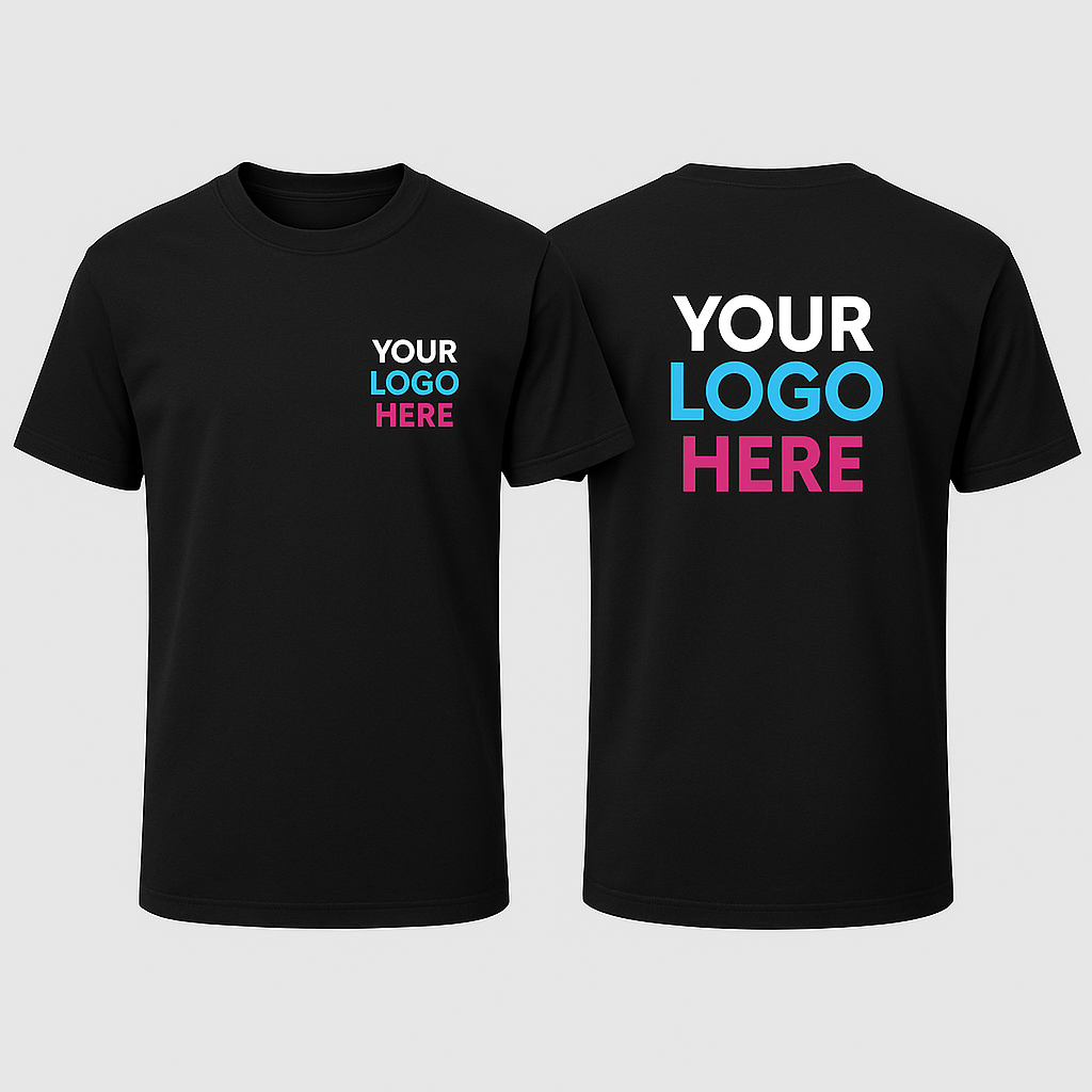 Custom Employee Uniform Shirt – Full Color Logo